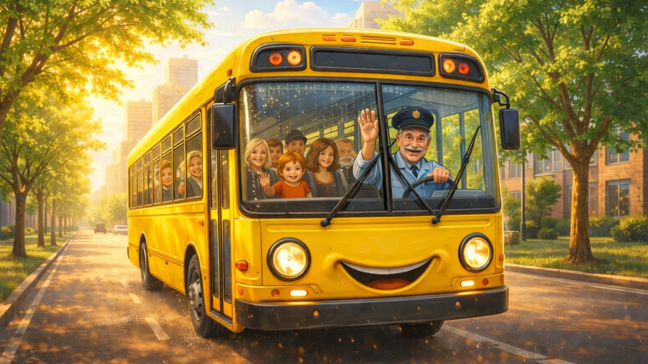 Mała Filharmonia - Koła autobusu. Piosenki dla dzieci symfonicznie.