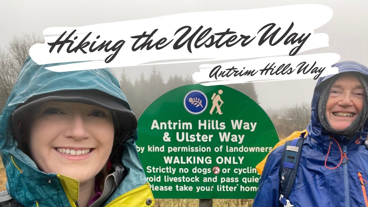 Hiking the Ulster Way Day 34 - Antrim Hills Way - Ballynure to Ballyboley Forest