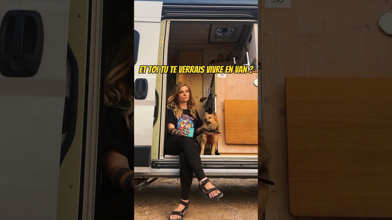 Et toi tu verrais vivre en van ? 🚐 #vanlife #vanliving #voyage