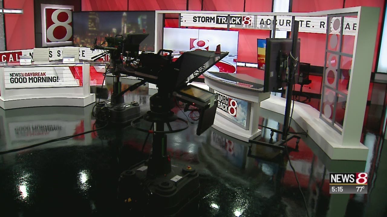 WISH-TV's News 8 celebrates new set