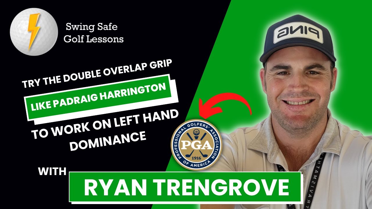 Try the Double Overlap Grip like Padraig Harrington to work on Left Hand Dominance