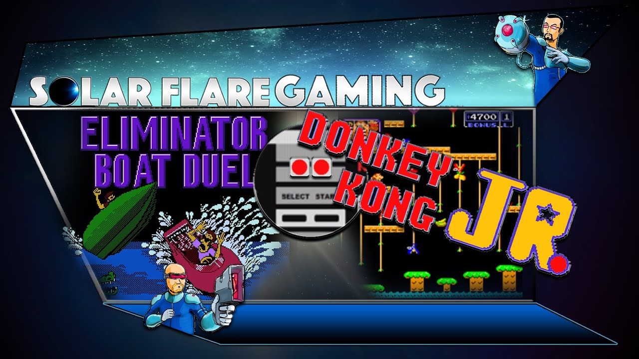 Boat Duel and DK Jr - NES Virtual Console