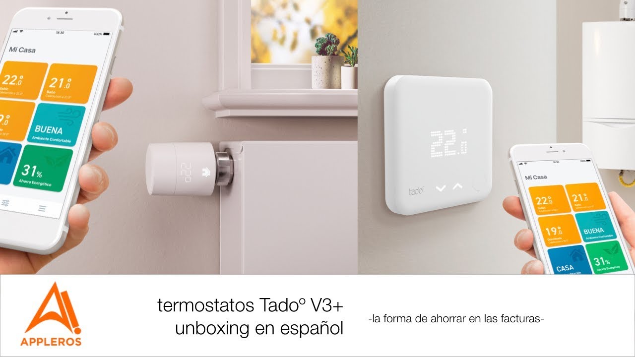 termostatos Tadoº V3+, unboxing en español -la forma de ahorrar en las facturas-