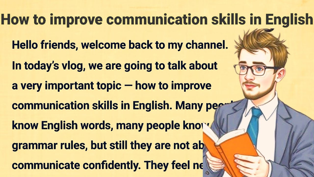How to improve communication skills in English 