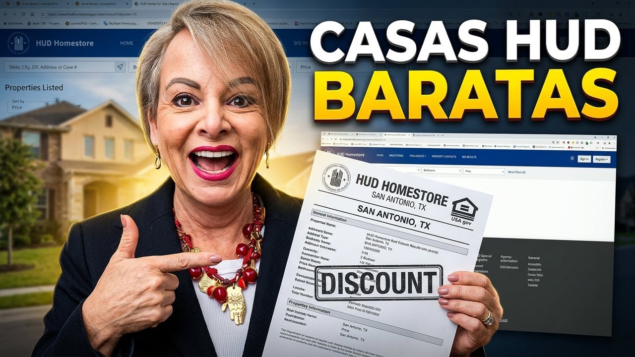 Cómo comprar casas HUD con descuento | Guía completa + Ejemplo real en San Antonio TX
