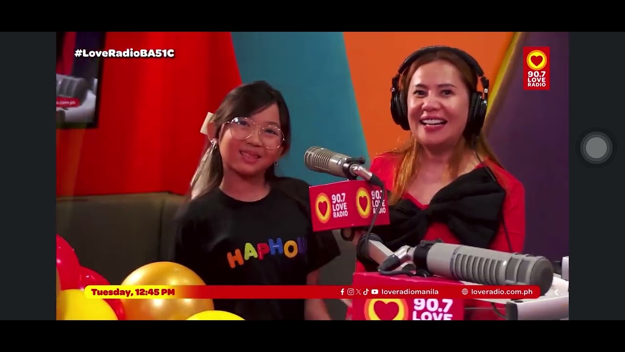 HAPHOW promotion at Love Radio 90.7