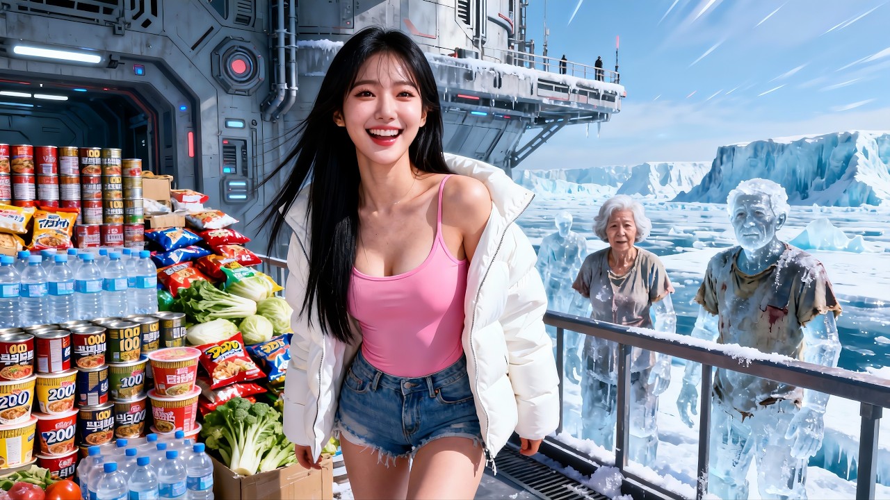 零下100℃末世我囤全球能源🔥！全城人哭求進我的恆溫帝國，唯獨前世把我推下冰崖的至親，被我砌在冰牆裡當展品🧊