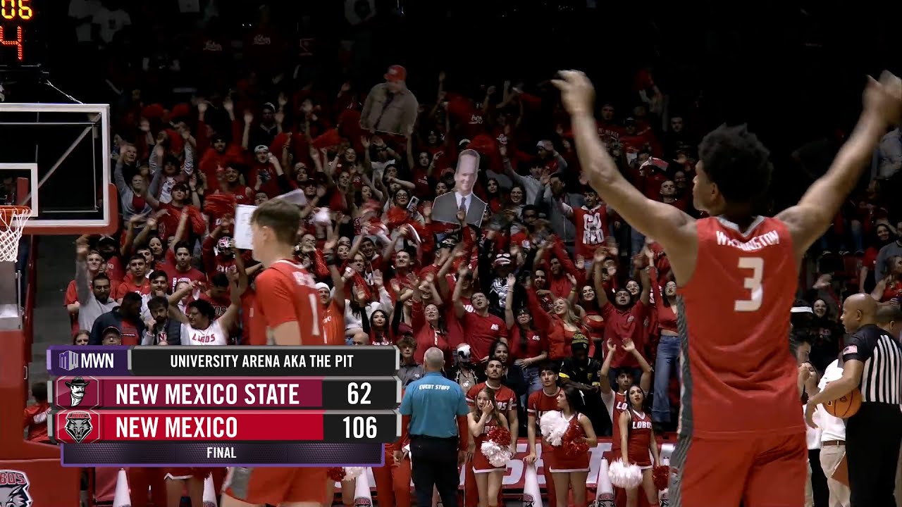 Highlights: Lobos Dominate Aggies 106-62 (12/2/23)