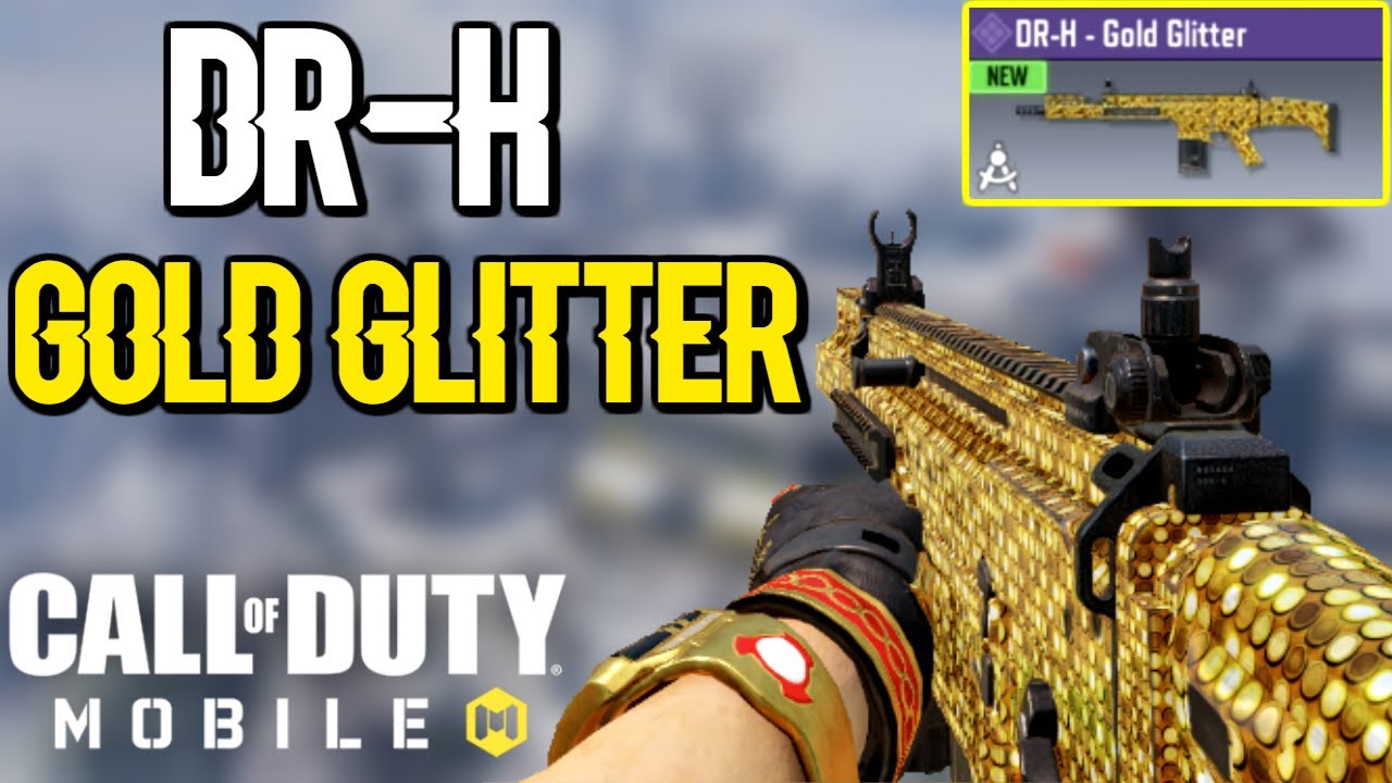 *NEW* DR-H GOLD GLITTER BLUEPRINT GAMEPLAY in CALL OF DUTY MOBILE | Season 13 Credit Store Update |