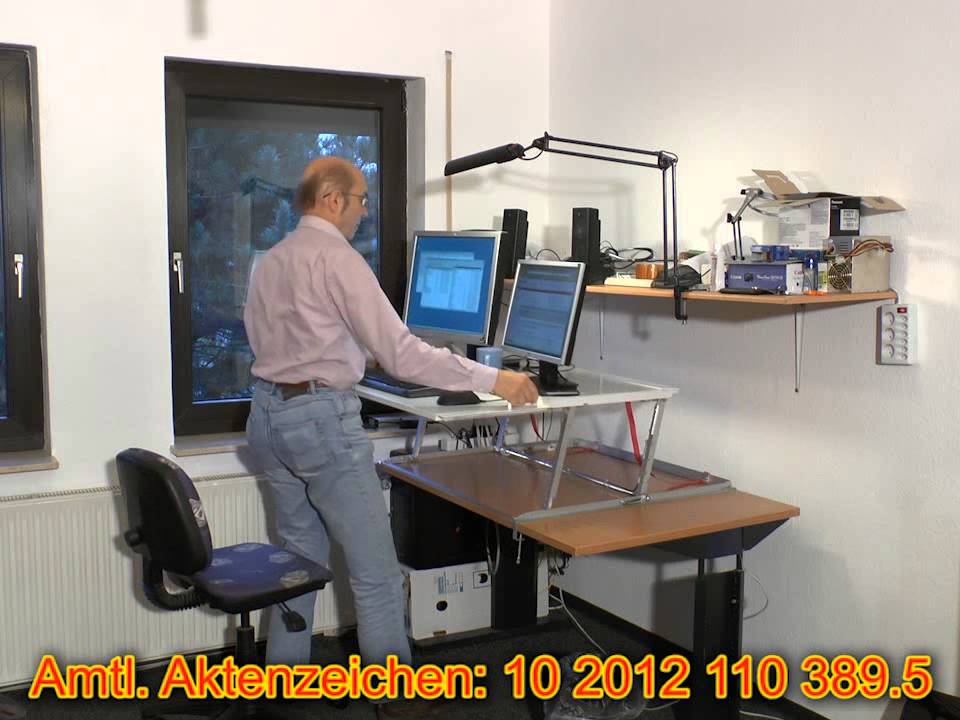Variabler Sitz-Steh-Arbeitsplatz