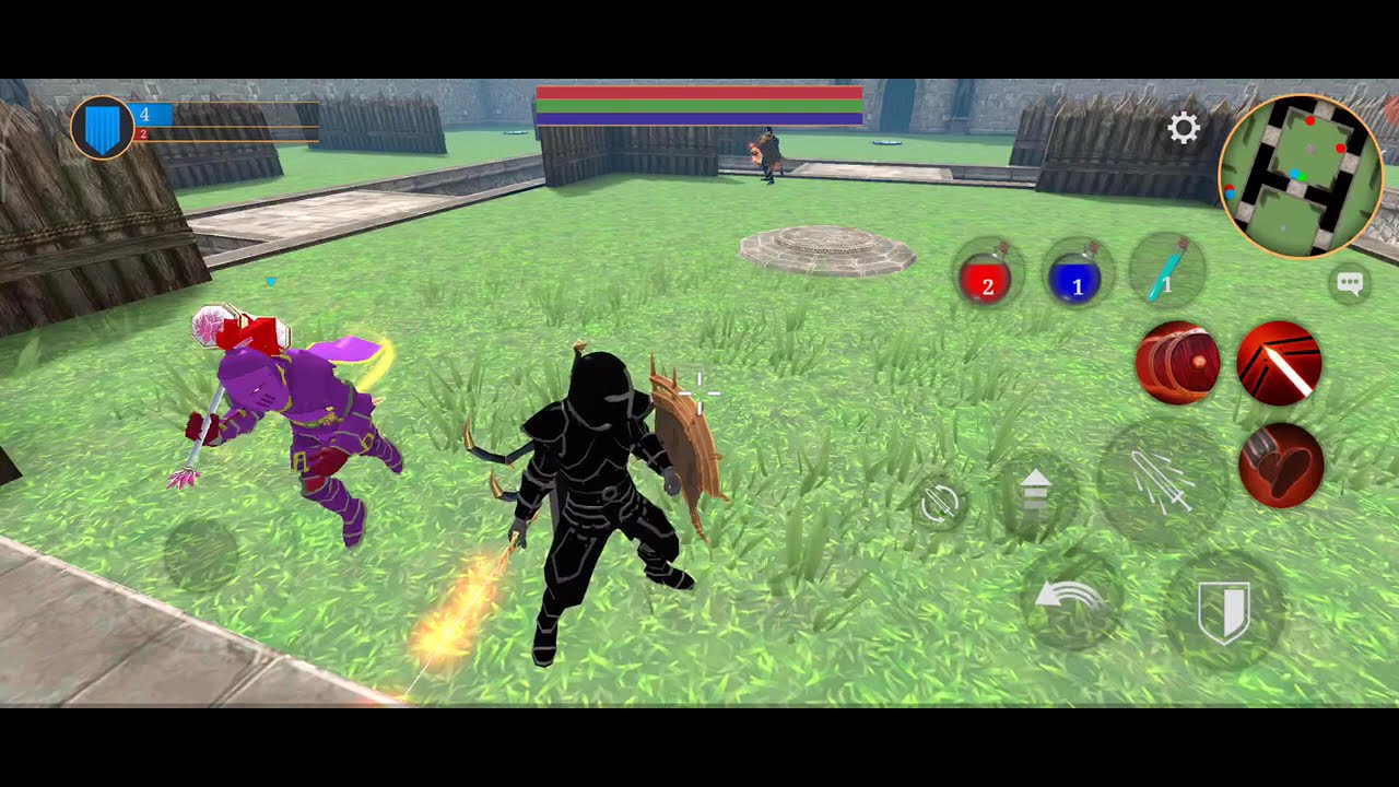 4v4 3v4 Old Guild Battle | Combat Magic
