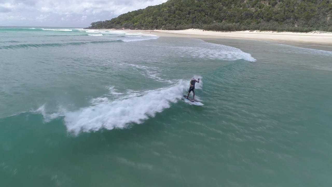 Drone Video of Surfers at Sunshine Coast Secret Spot