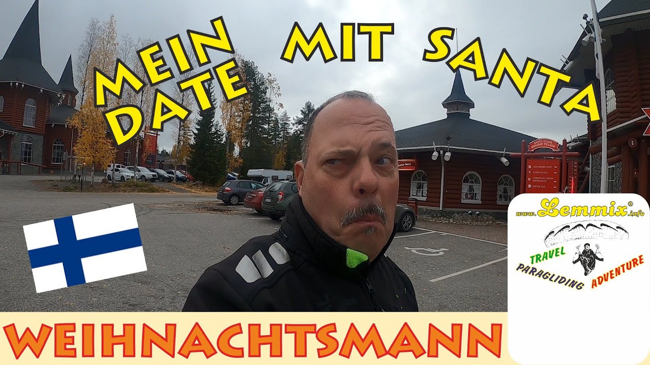 Wir treffen den Weihnachtsmann in Finnland / Reise im Campervan Wohnmobil Vanlife VW T5 T6 Lemmix