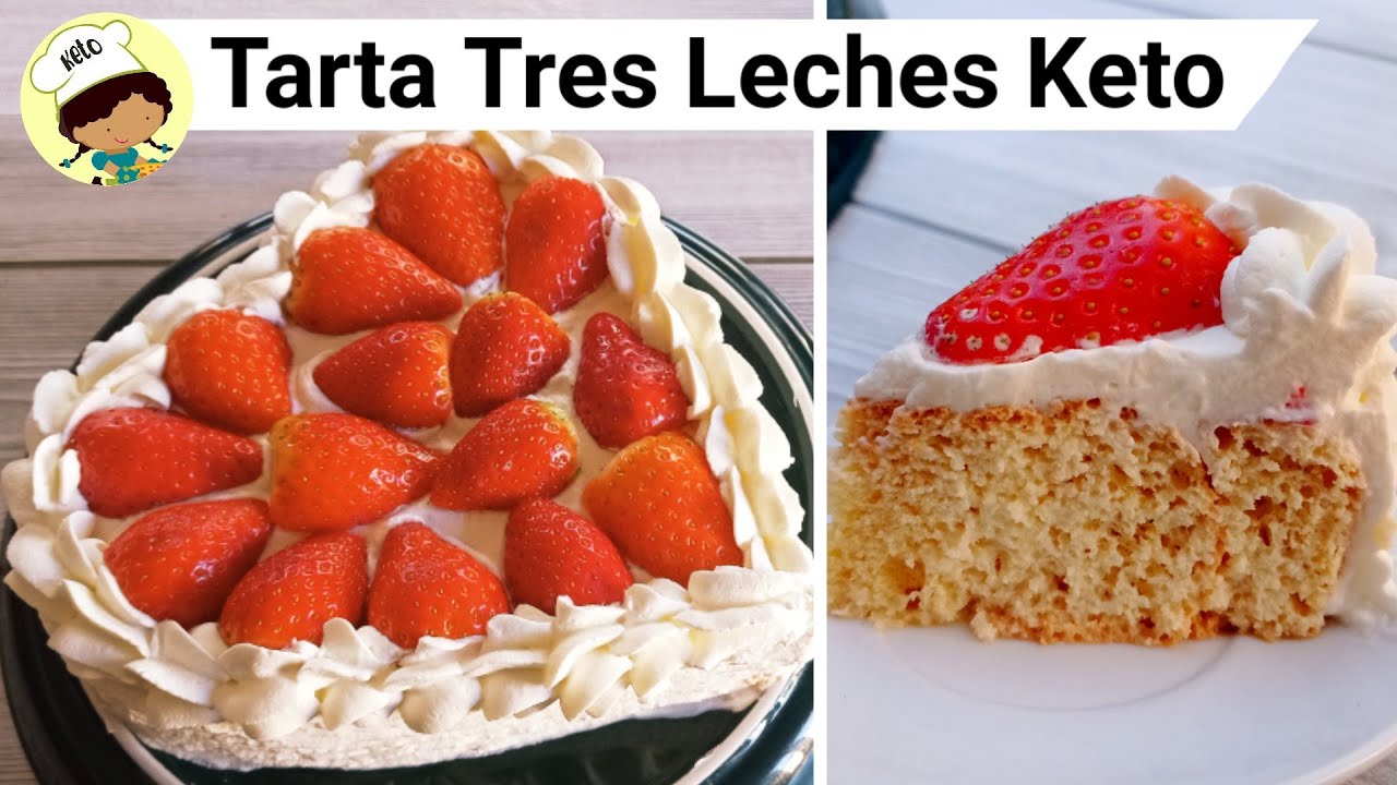 Pastel tres leches keto | Sin Gluten | Dieta keto| Postre keto, Cetogenico