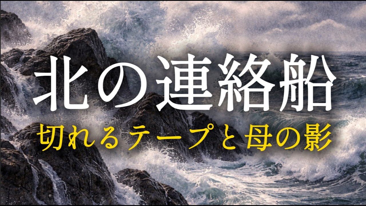 【昭和演歌】北の連絡船 〜切れるテープと母の影〜 (歌詞付き) / 涙の出港