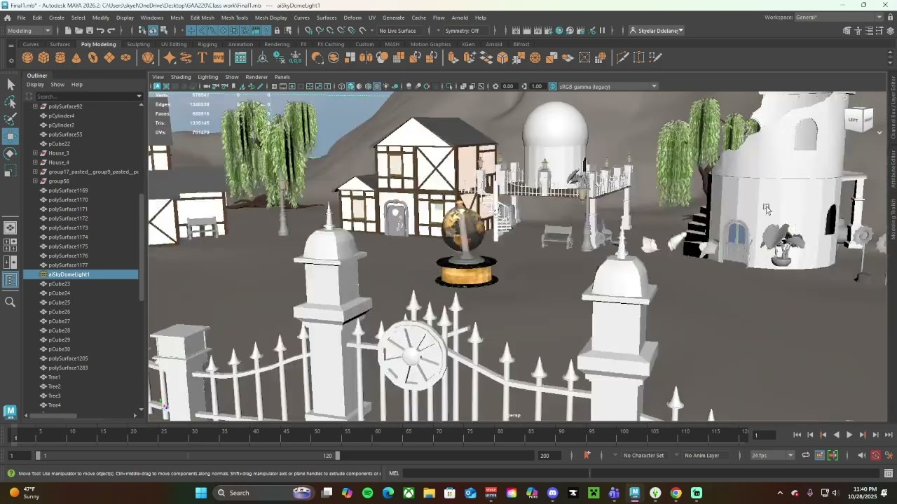GAA220 Ancient Environment Scene