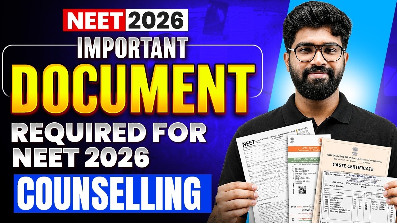 🚨 NEET 2026 Counselling LIVE | Documents Required | MBBS Admission | Complete Checklist