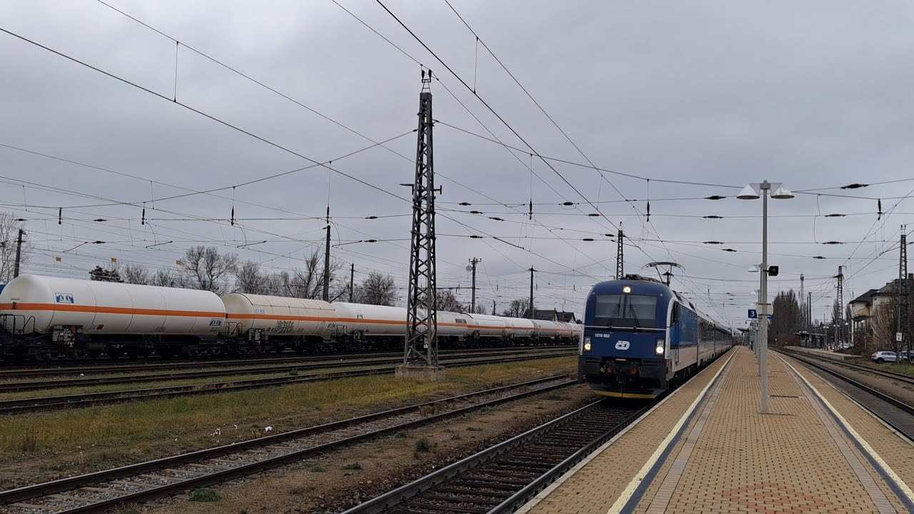 Train movements at Hohenau an der March station | Austria