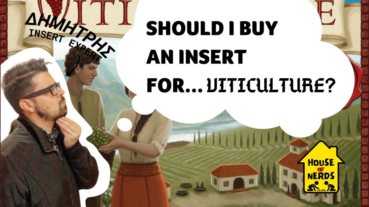 Παρουσιάζουμε Insert για Viticulture | House of Nerds
