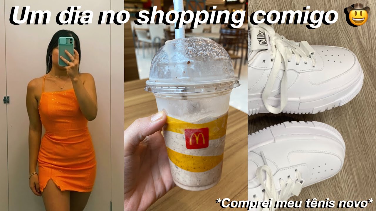 UM DIA INTEIRO COMIGO NO SHOPPING 😼