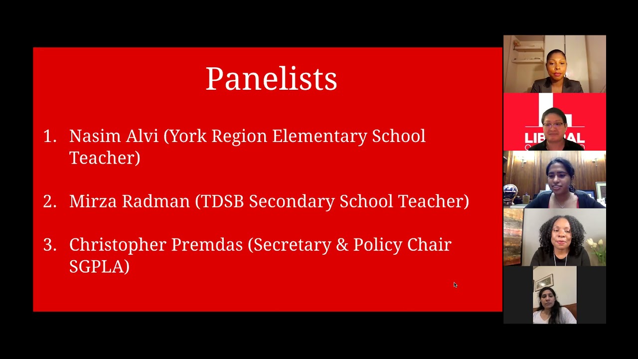 Ontario Liberal Education Recovery Plan - Presented by MUPLA & SGPLA