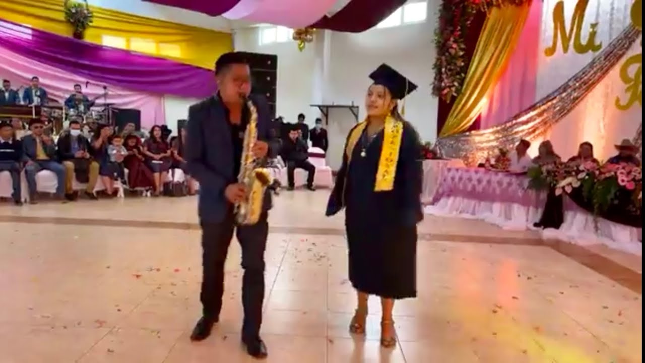 Eugenio Pedro y su Marimba con Sonal KoKonob en Vivo desde San Pedro Soloma.Fiesta de Graduación.V#3
