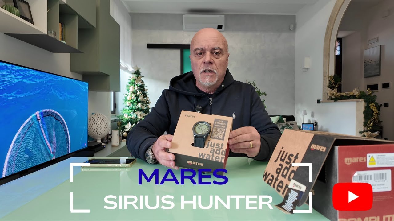 pescasub | MARES SIRIUS HUNTER Unboxing e Descrizione Tecnica