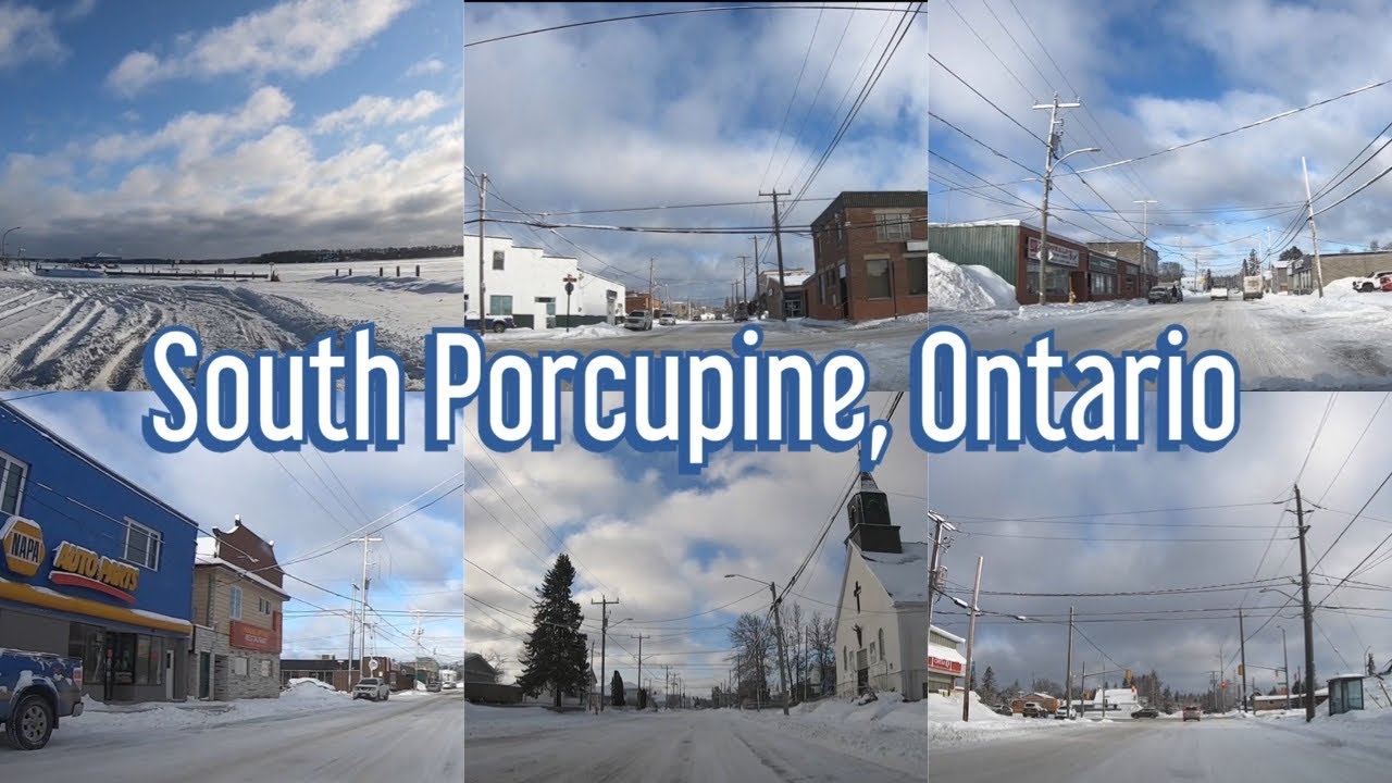 Driving Through South Porcupine, Ontario
