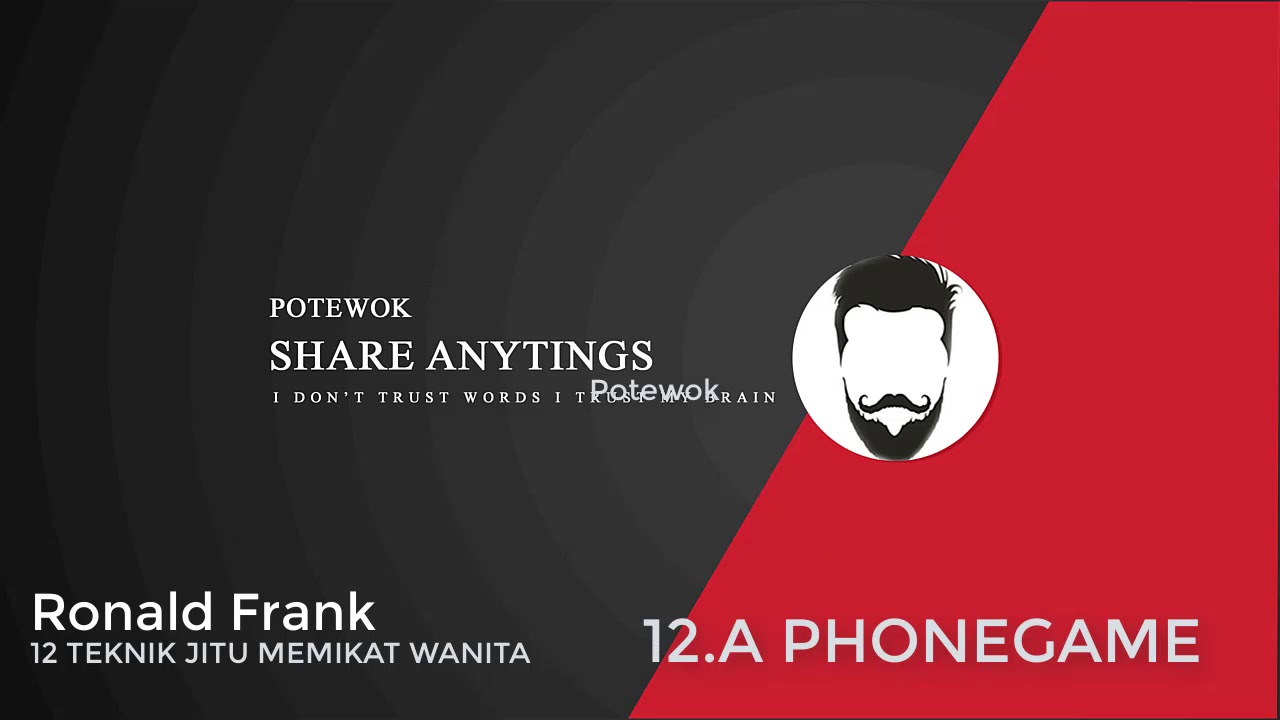 12 Teknik Jitu Memikat Wanita #12.A PHONEGAME
