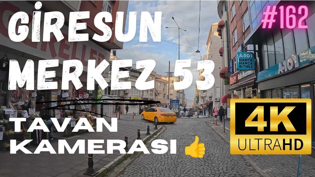 Giresun Merkez 53 (TAVANDAN YENİ AÇI) , Giresun Turkey 4K HDR