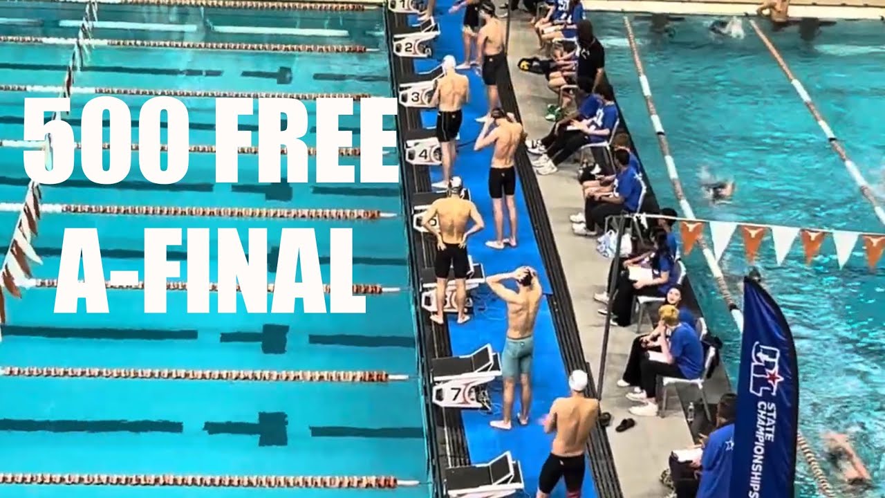 500 Freestyle A Final, 2025 Texas 6A State Swim Meet, Aubrey Lane 7, 4:28.34