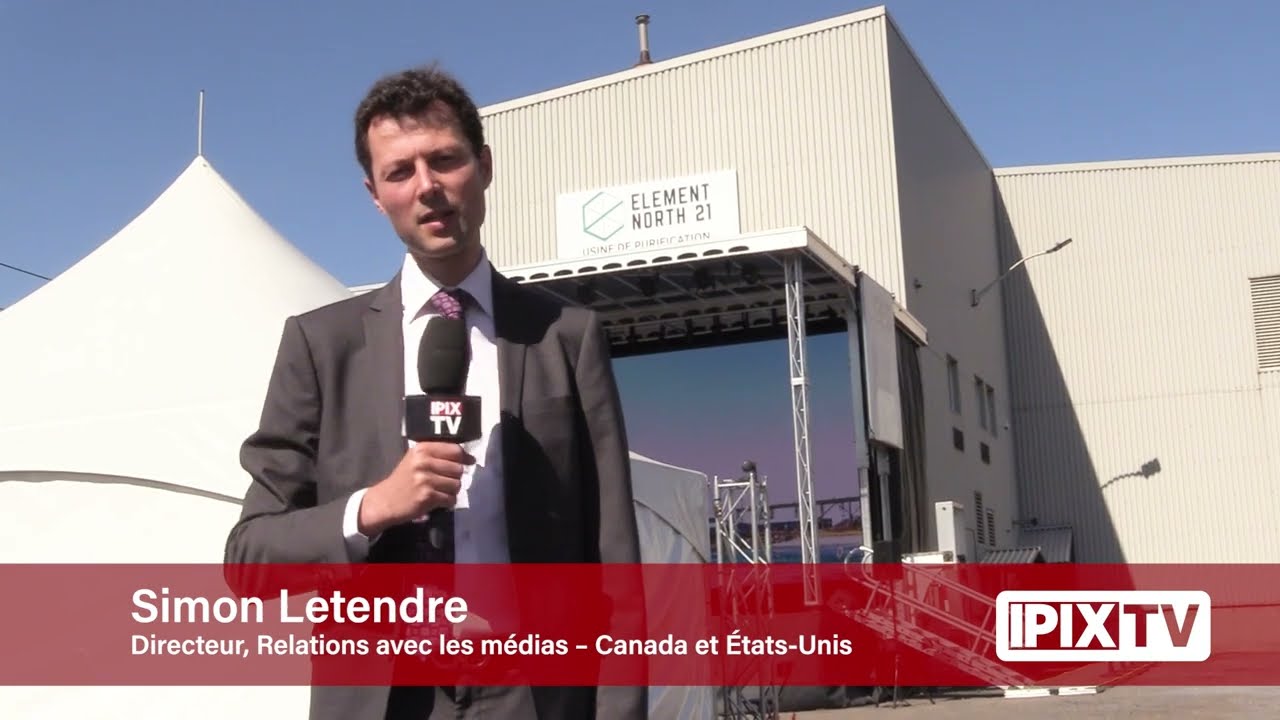 Rio Tinto inaugure une nouvelle usine de scandium au Canada (Sorel-Tracy, Québec)
