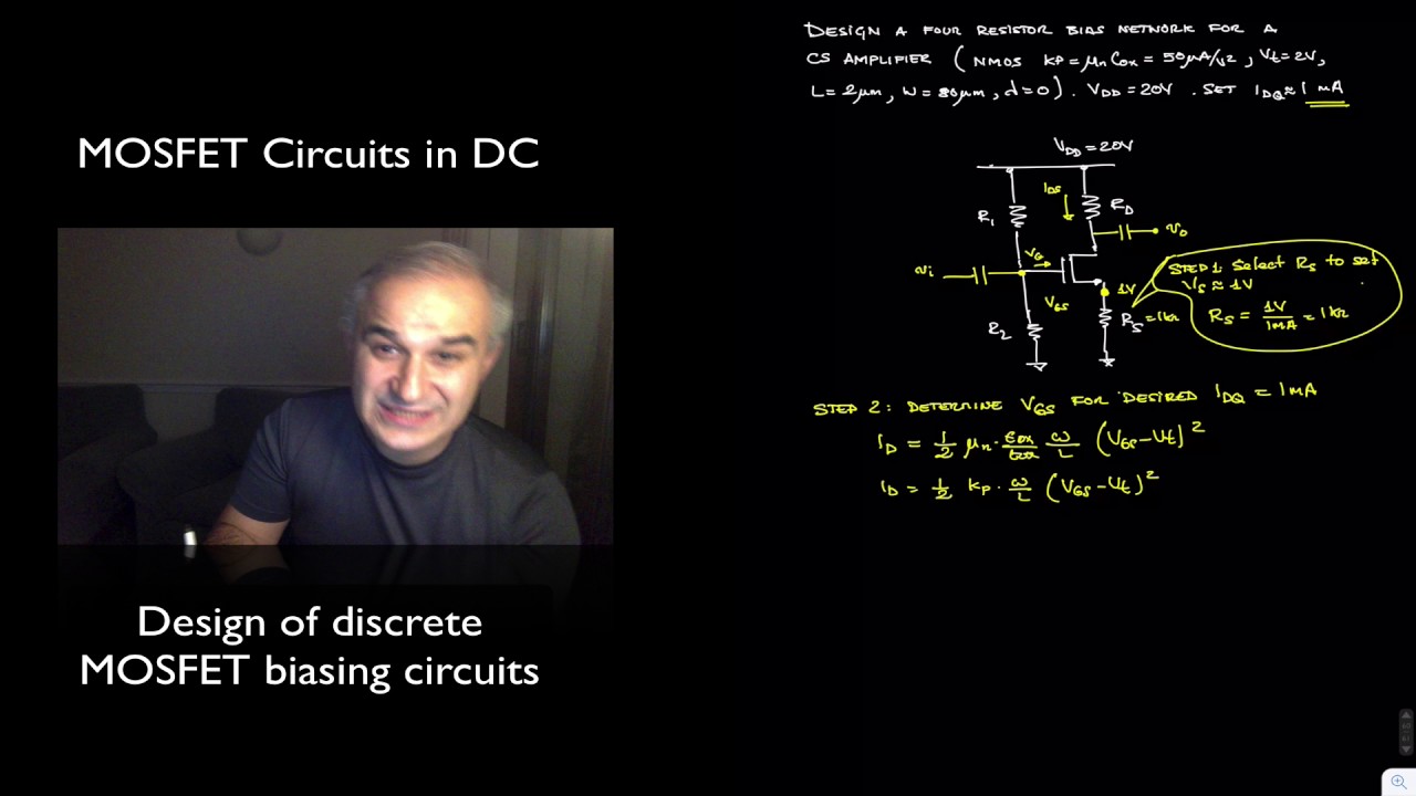 MOSFETs: Discrete Biasing Circuits