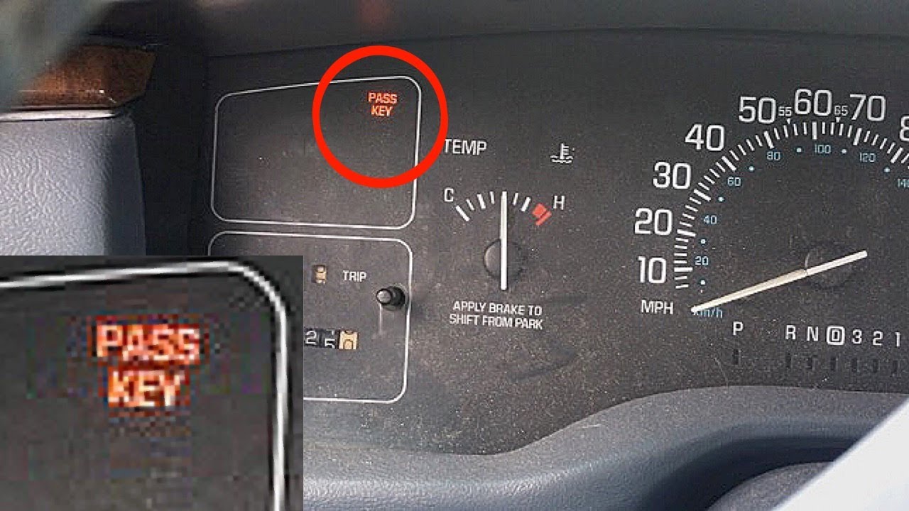 PASS KEY Light On Car Won't Start | EASY FIX