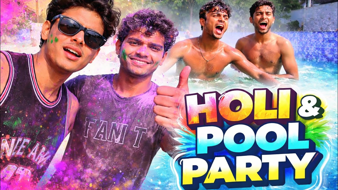 Holi vlog /