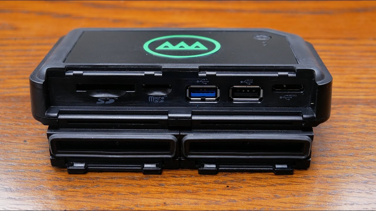 Gnarbox - Portable backup and editing system