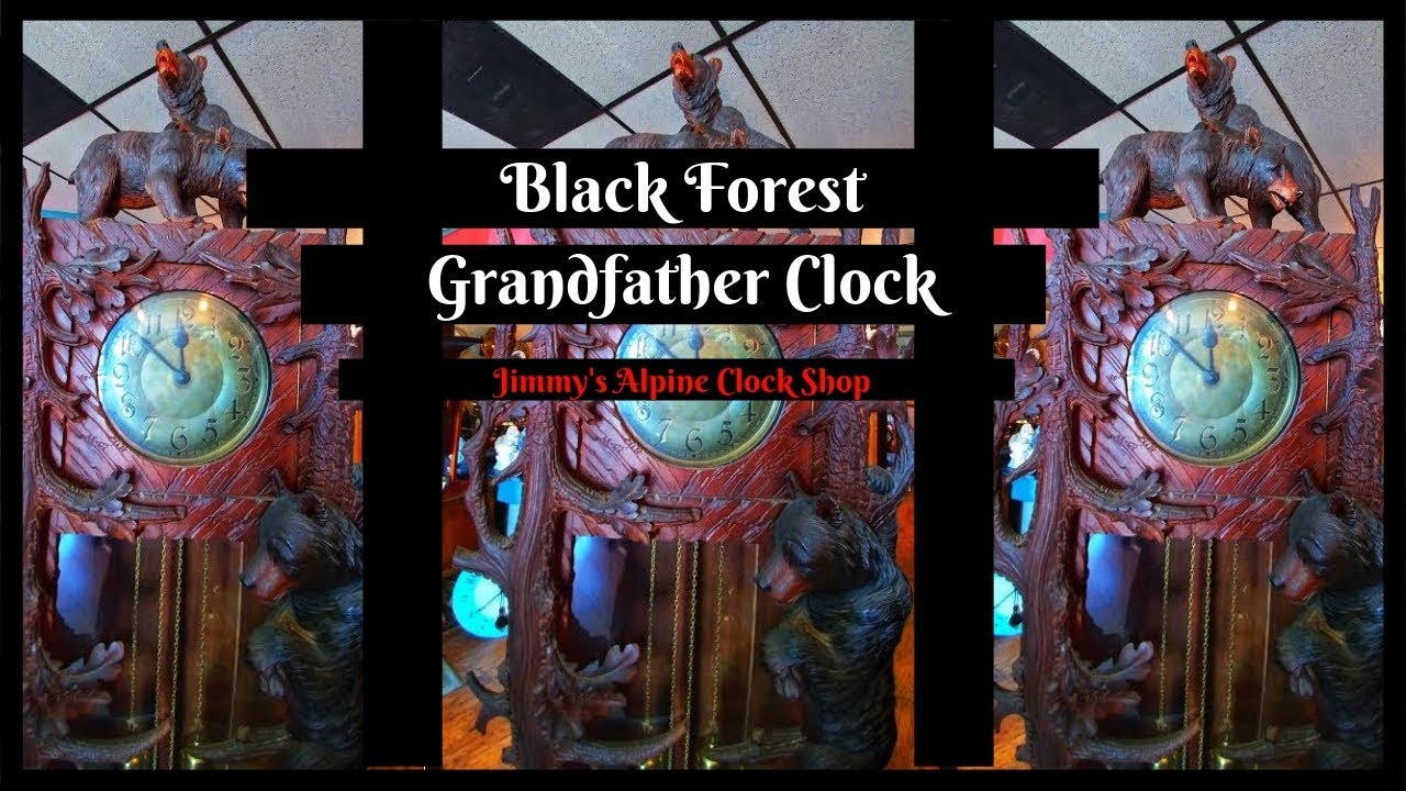 Black Forest  Grandfather Clock I Home Decor