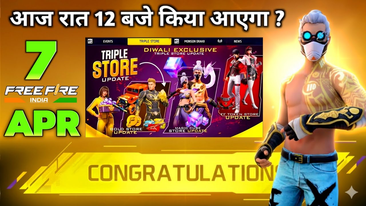 7 APRIL TONIGHT UPDATE 2026 😱 | UPCOMING EVENT IN FREE FIRE | FREE FIRE NEW EVENT | FF NEW EVENT