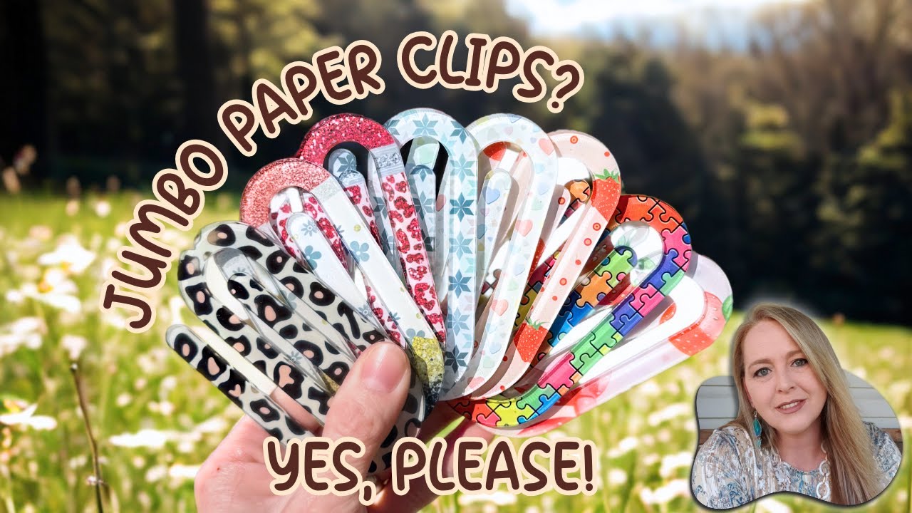 Sublimating Some Jumbo PaperClips For My Shop
