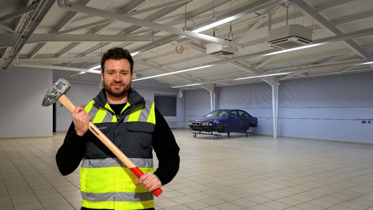 Transforming an Old Building Into a Dream Car Restoration Workshop