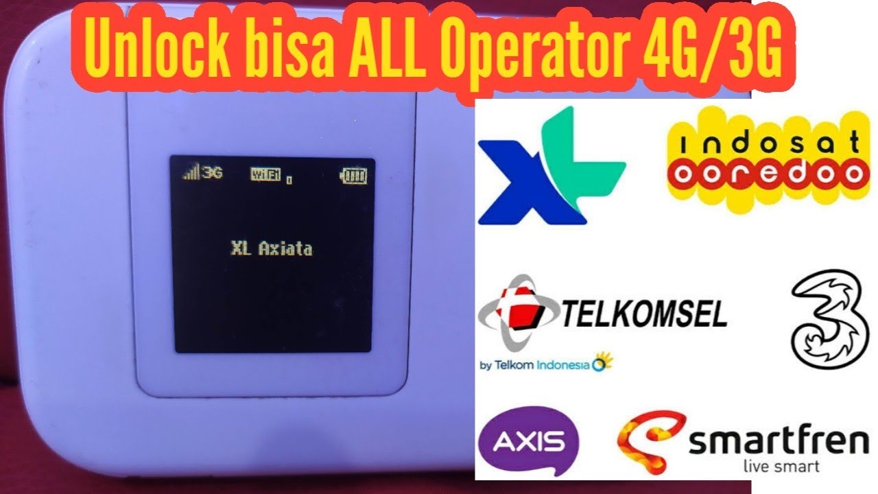 Cara Unlock Semua Kartu Sim All Operator 4G 3G pada Modem Bolt e5372 slim dan Max