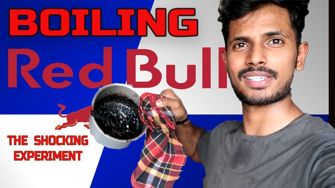 Boiling REDBULL || SUGARFREE VS SUGAR ENERGY DRINKS