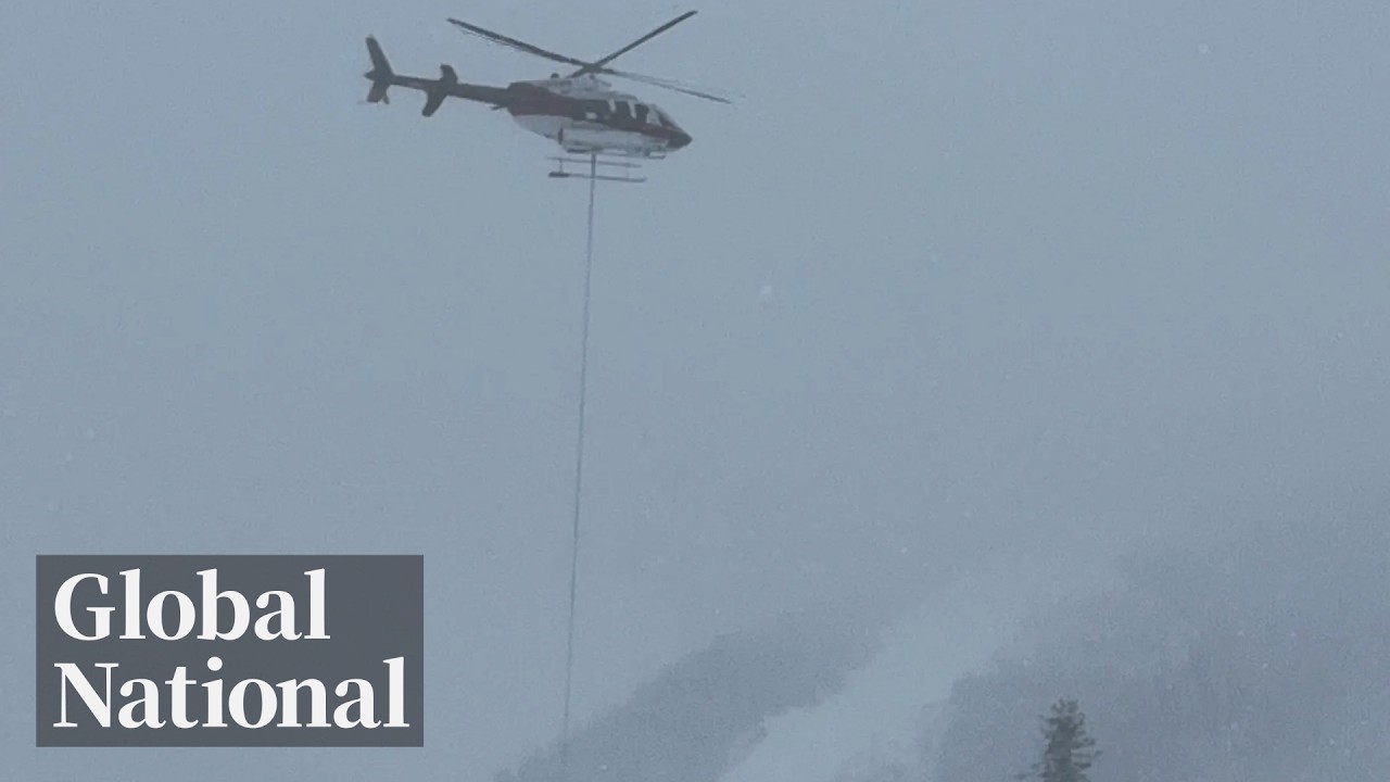 2 skiers swept up in Alberta avalanche, 1 found “unresponsive”