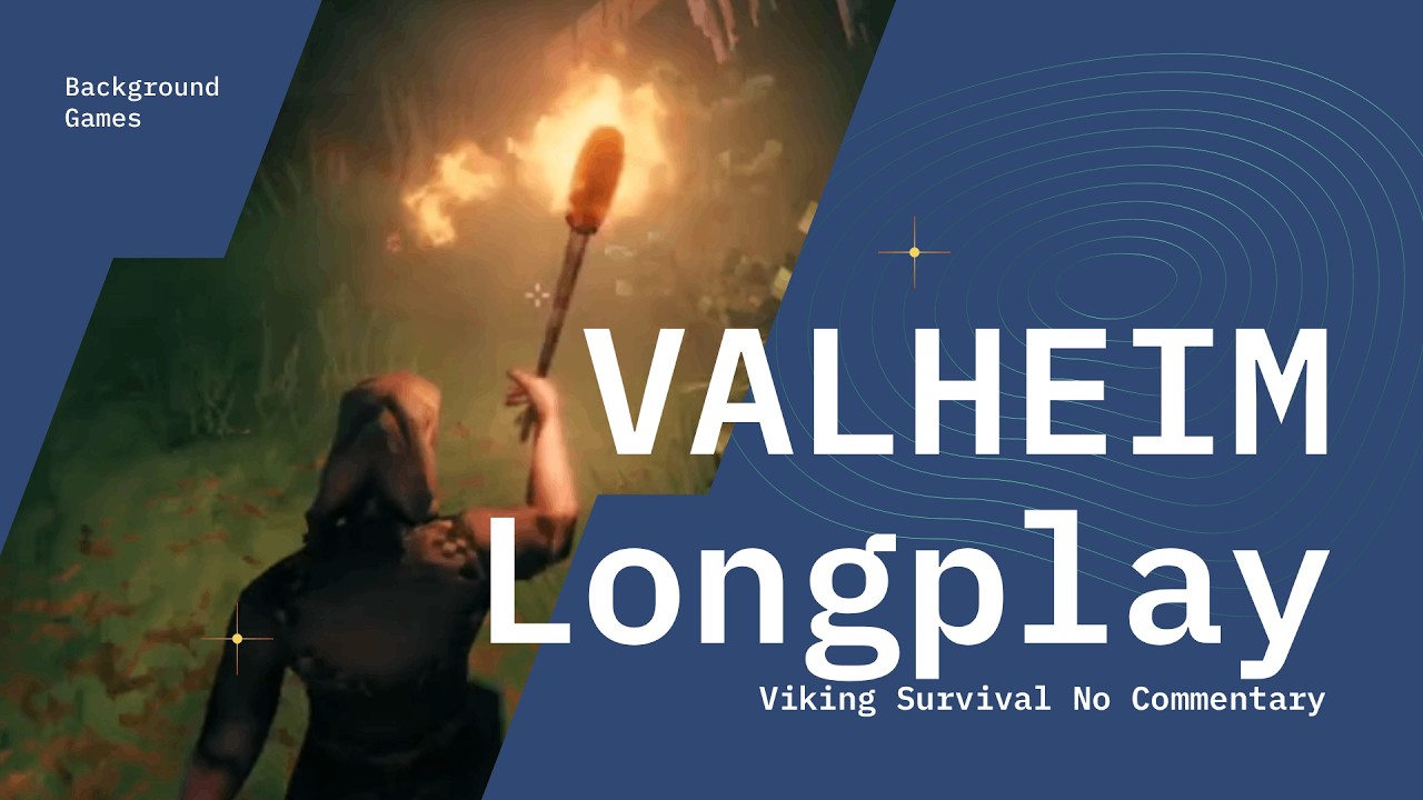 Valheim Full Gameplay | Viking Survival No Commentary | Long Play