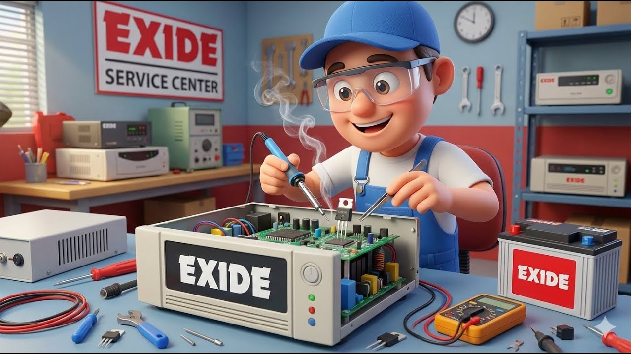 How to change a shockit || Exide inverter ki sockit kase change kare ||