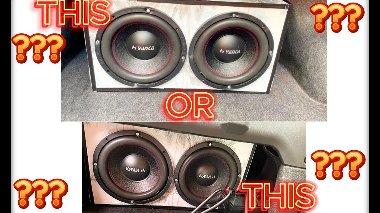 How to Position a Subwoofer in a Sedan?? (Nissan Altima)