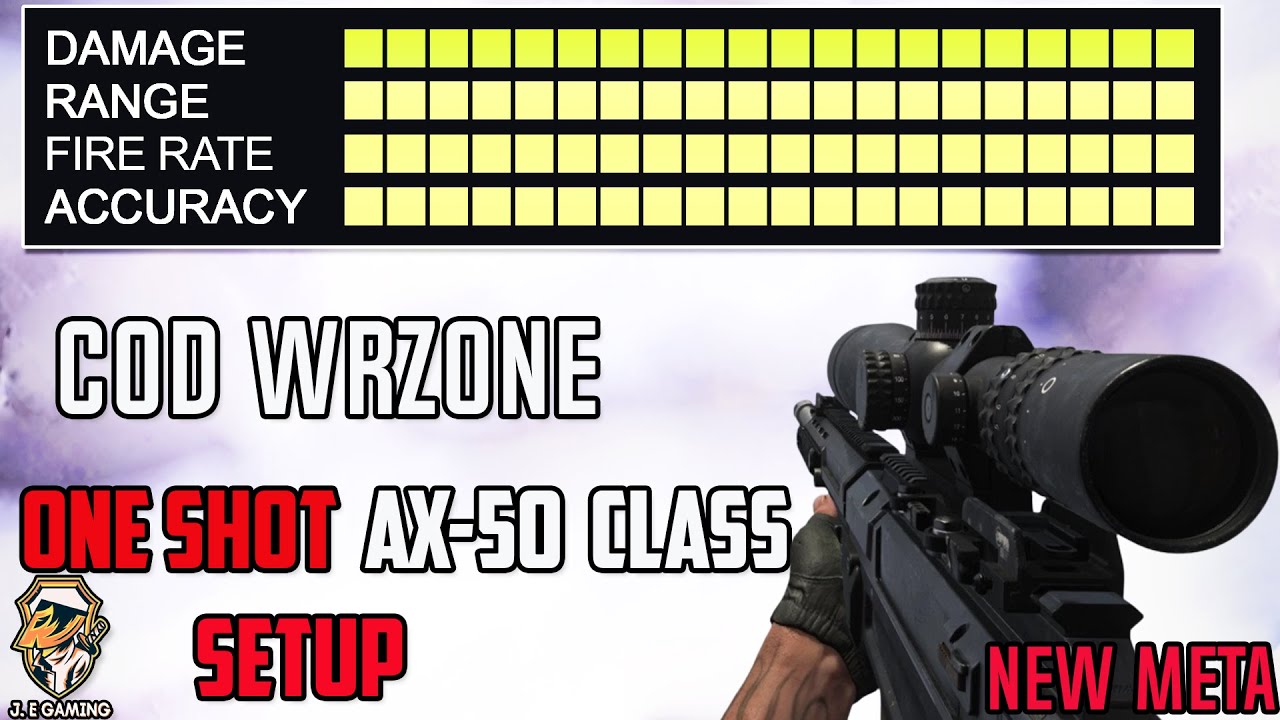 NEW  AX50  BEST SNIPER RIFLE in SEASON 5 WARZONE (Class Setup / Gameplay Highlight)