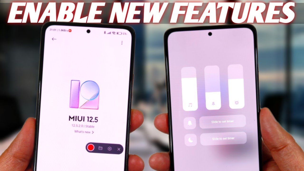 HOW TO INSTALL MIUI 12.5 FEATURES IN MIUI 12, MIUI 12.5 FEATURES IN ALL XIAOMI, REDMI, POCO DEVICES