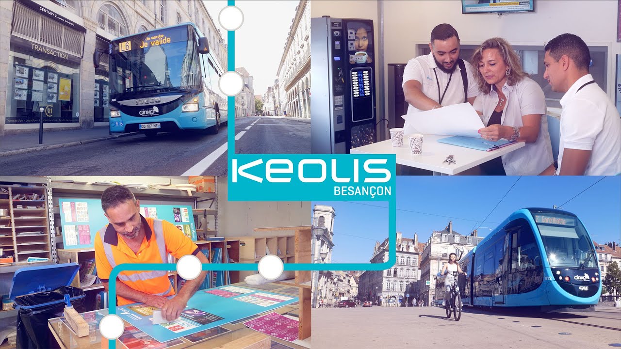 KEOLIS - À la Découverte du Réseau Ginko Besançon