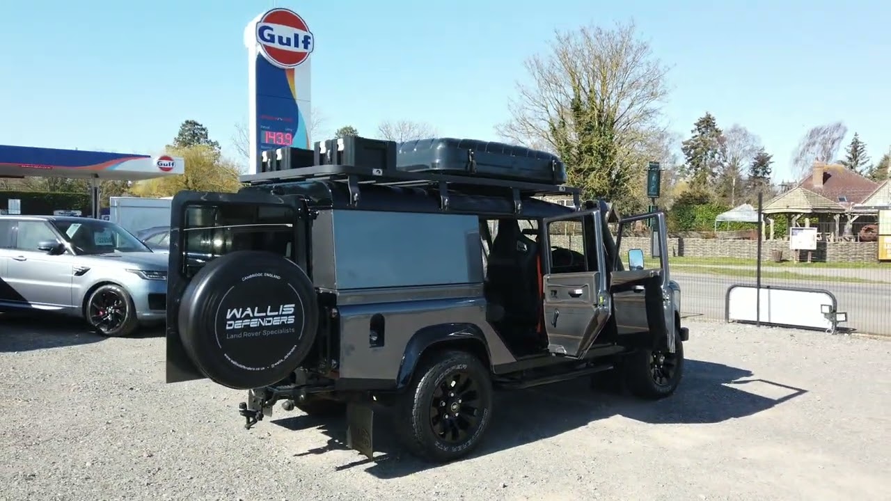 Land Rover Defender 110 2.2 TDCi XS Utility Wagon 4WD Camper conversion Roof Tent